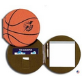 "Real-Feel" Hoops Basketball w/Vinyl Exterior and Buckskin Interior